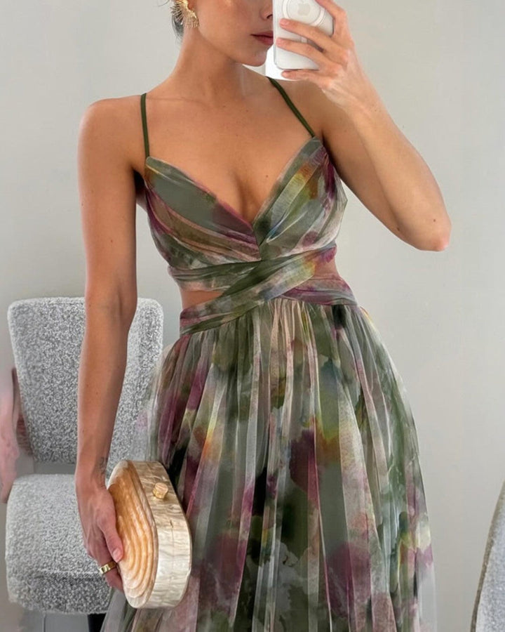 Abito maxi floreale Bella da donna - Maria Milano