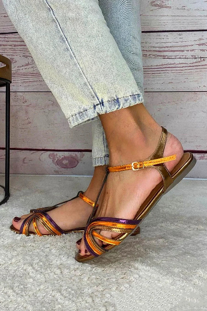 Viviana - sandali estivi colorati da donna