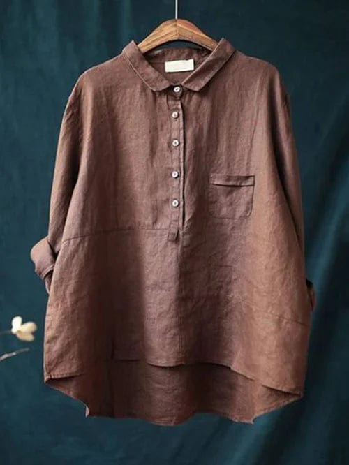 FENORA | BLUSA LEGGERA CON BOTTONI