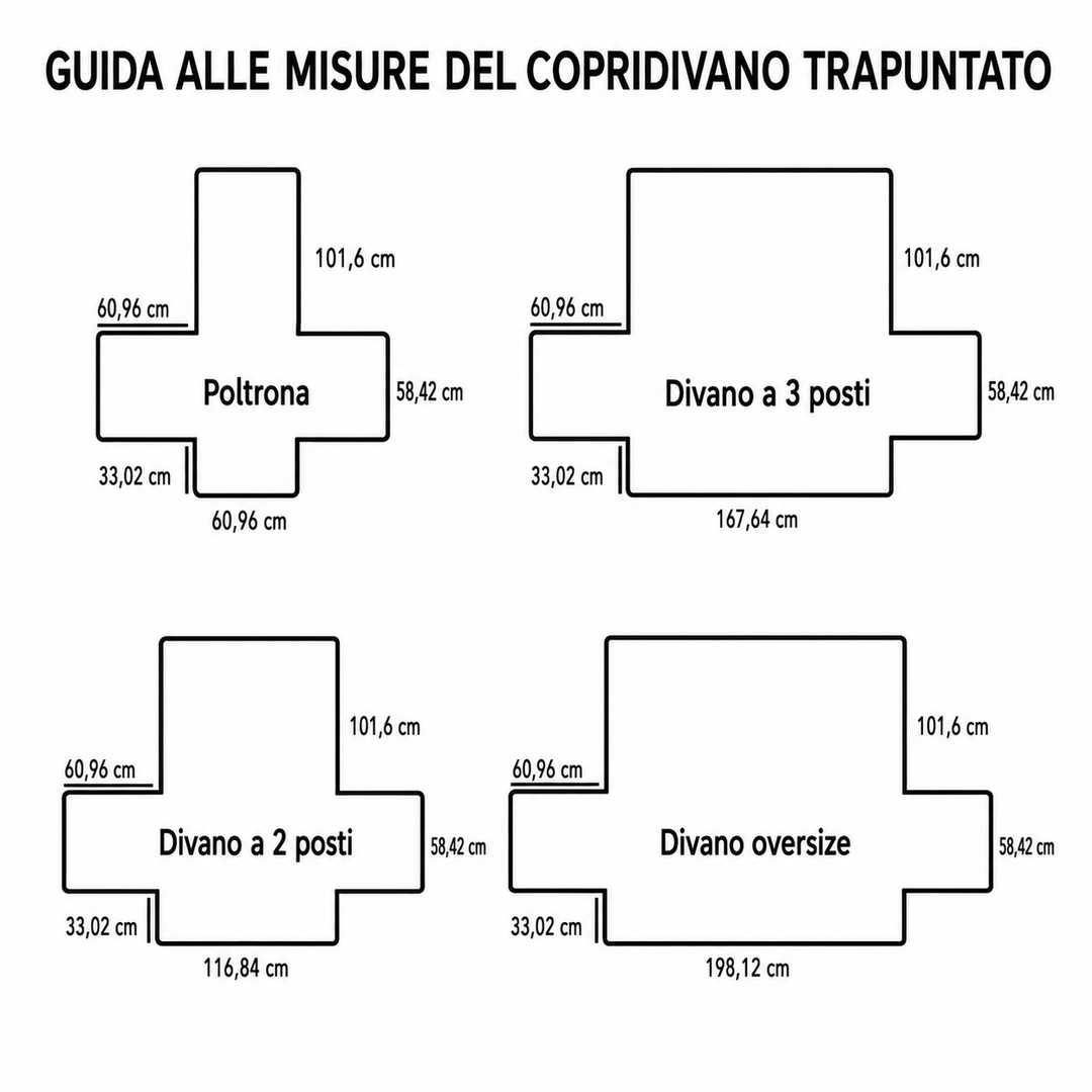Copertura per Divano Trapuntata Cactus Sunset NCU0DK10840
