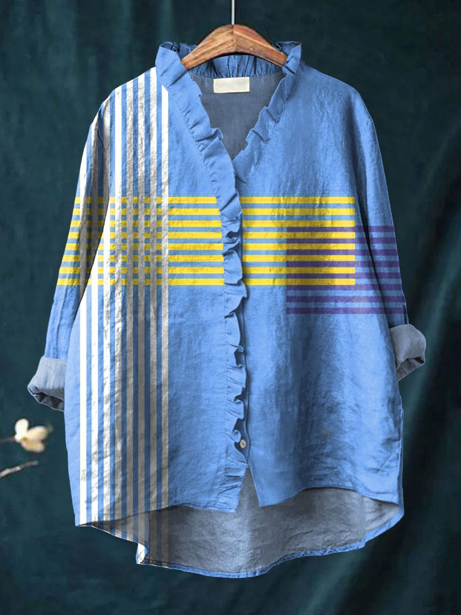 DELPHINE | BLUSA A RIGHE