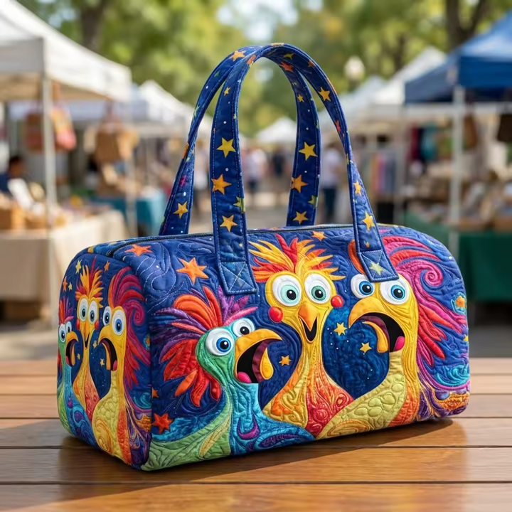 Borsa da viaggio morbida fatta a mano - Adriana