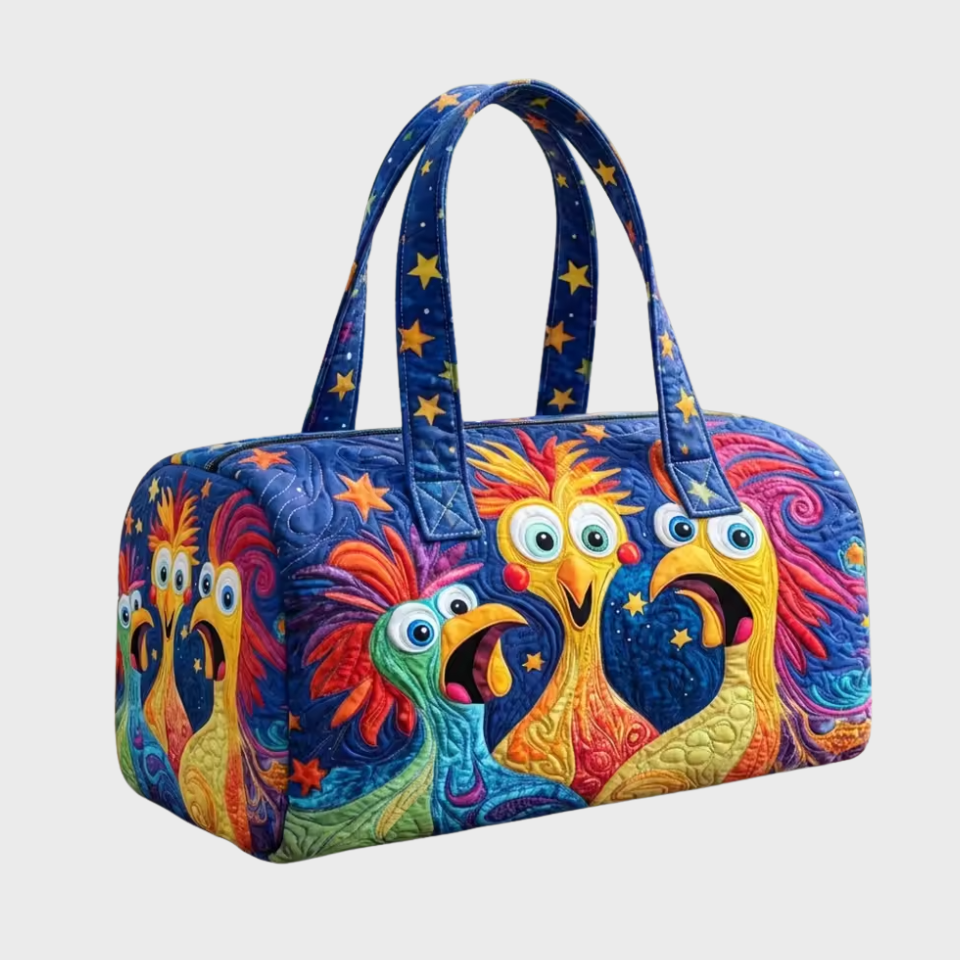 Borsa da viaggio morbida fatta a mano - Adriana