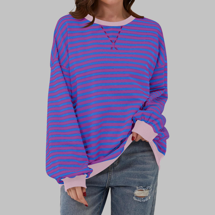 Lesley | Felpa a Righe