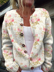 Donatella™ | Cardigan Floreale Stile Classico