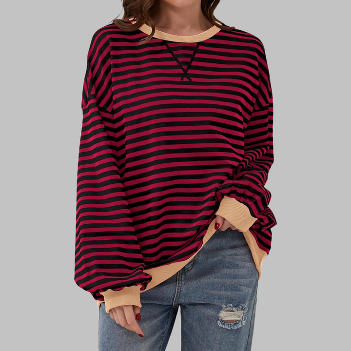 Lesley | Felpa a Righe