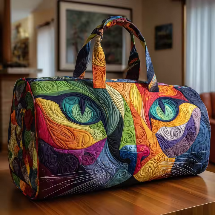 Borsa da viaggio morbida fatta a mano - Alloro