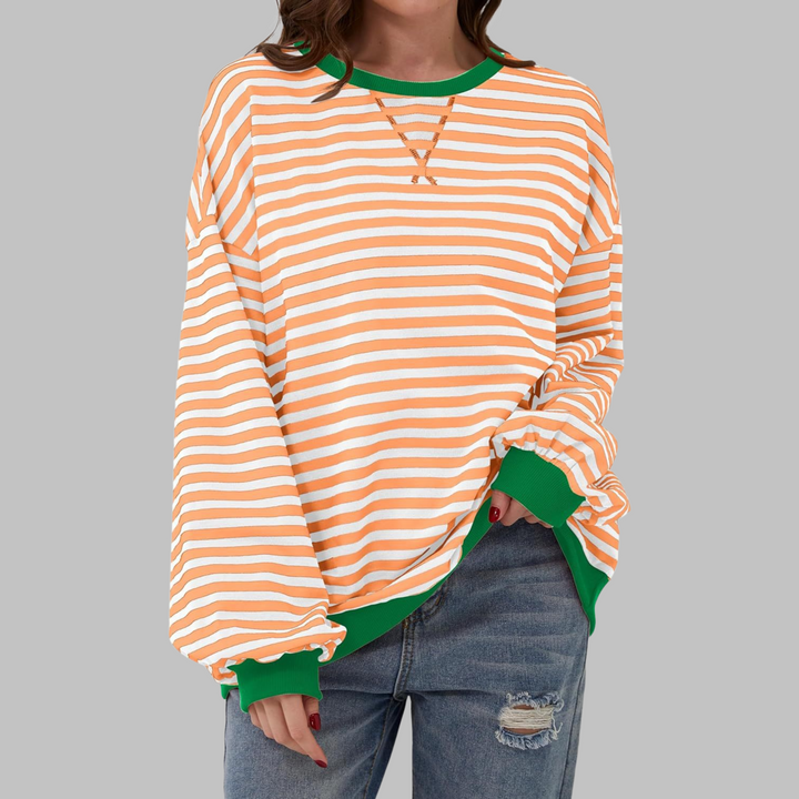 Lesley | Felpa a Righe