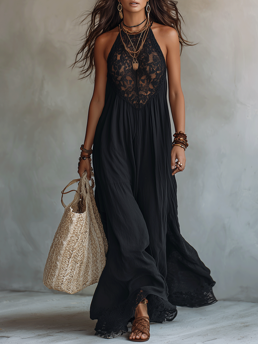 Eleanor | Abito Maxi Drappeggiato