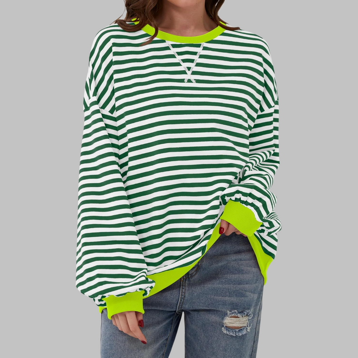 Lesley | Felpa a Righe