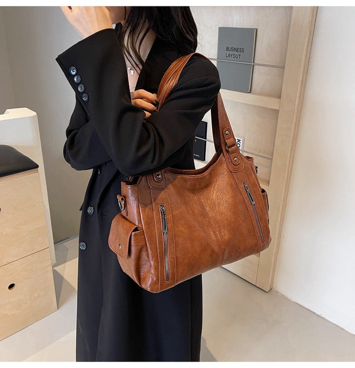 RAE™ - Borsa a Mano in Pelle Classica