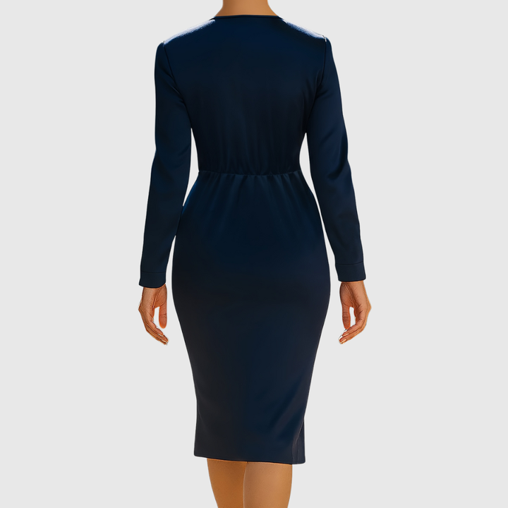 AVA | ABITO ELEGANTE CON SCOLLO A V PROFONDO