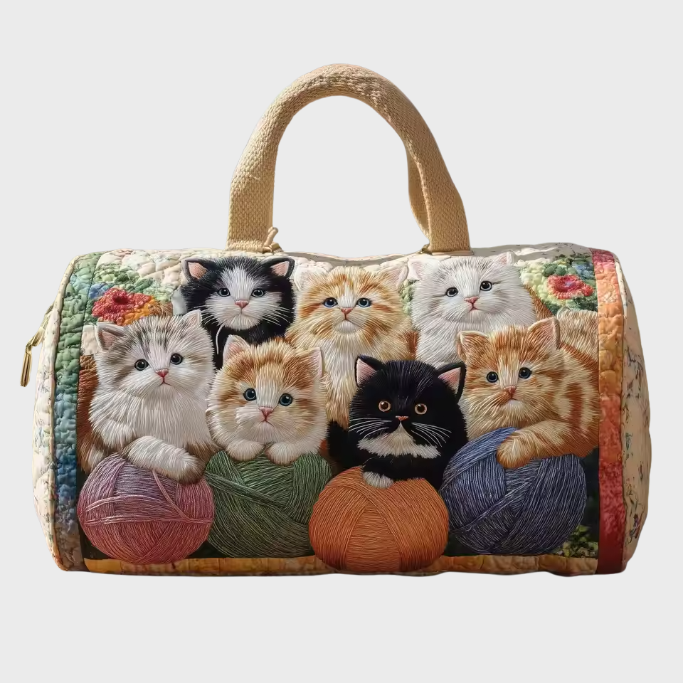 Borsa da viaggio morbida fatta a mano - Benedetta