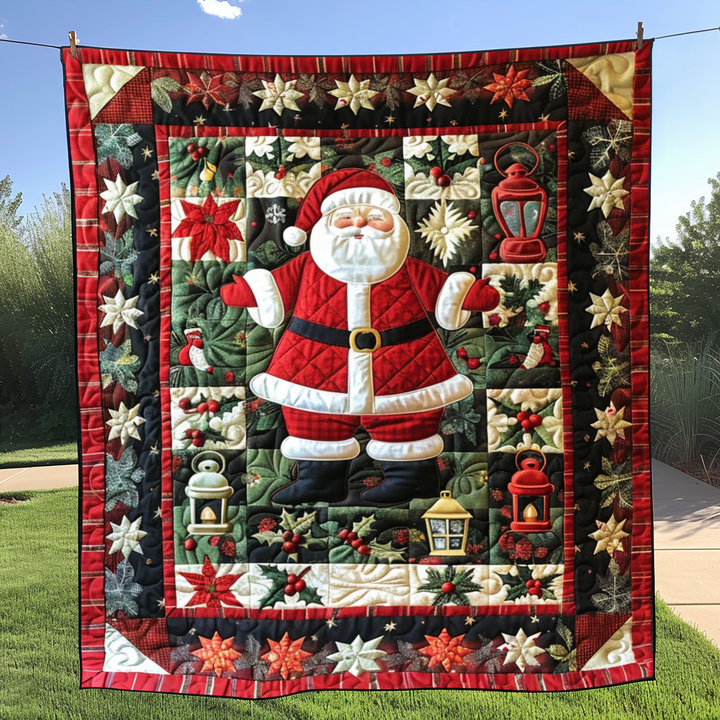 Coperta Trapuntata di Babbo Natale NCU0NT079