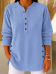 Nives | Tunica Henley Lunga con Bottoni