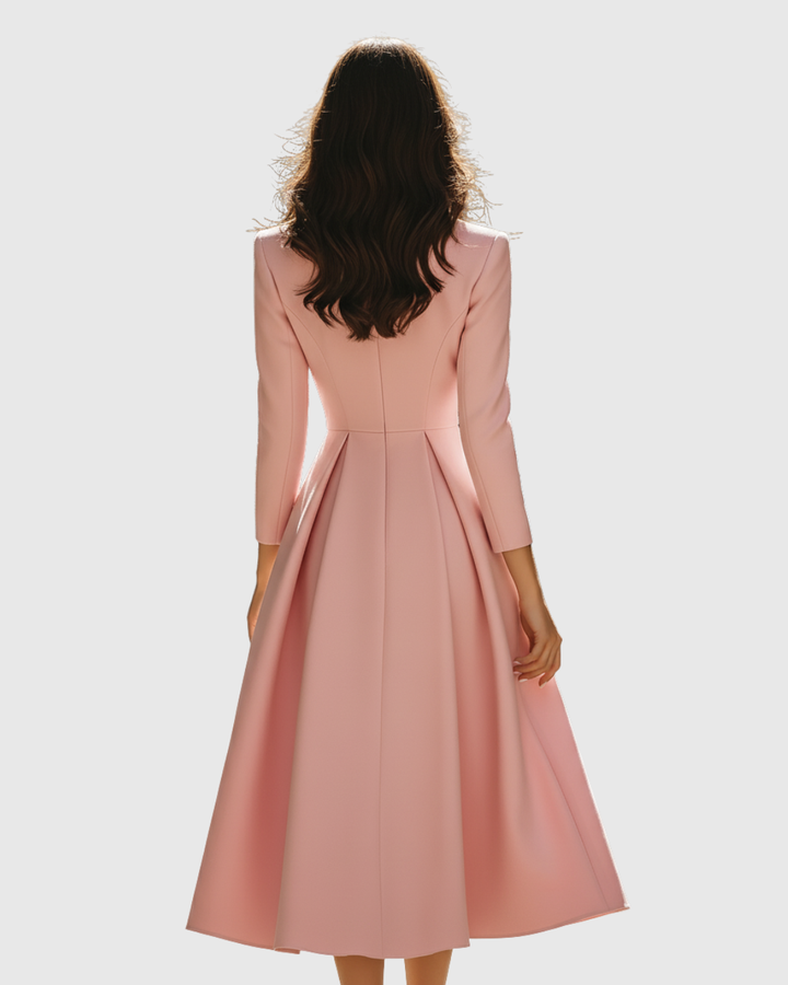 CERYTH | ABITO MIDI BLAZER PLISSETTATO