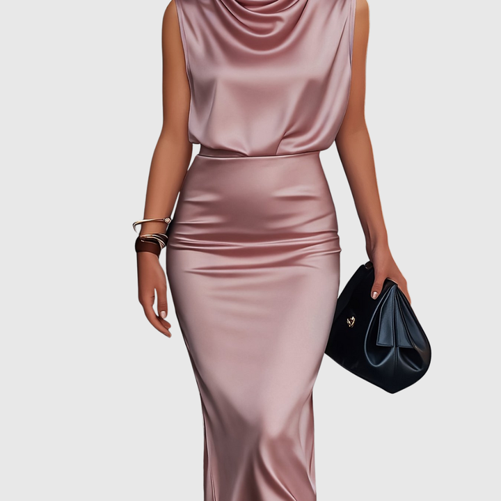 Edem | Set top e gonna in satin