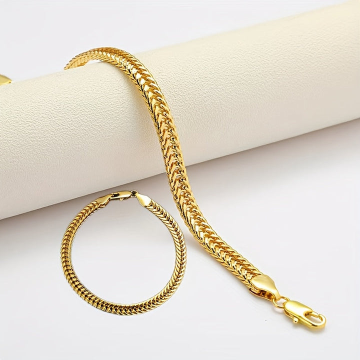 Set collana e bracciale a coda di volpe
