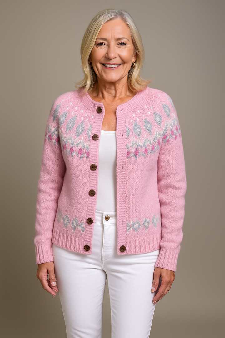 SOFIE | CARDIGAN ROSA COMODO