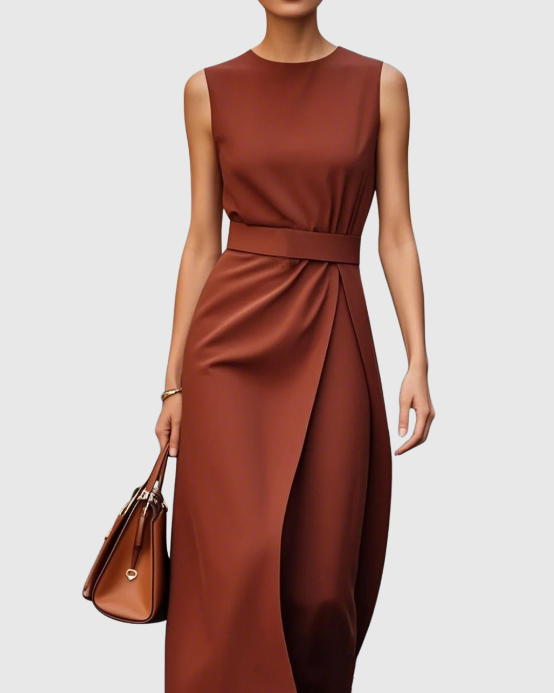 CLARIMOND | ABITO ELEGANTE CON COLLO ROTONDO