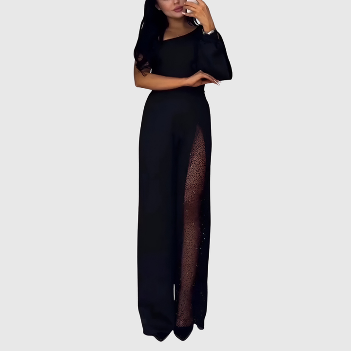 Eirisse | Tuta elegante a gamba larga