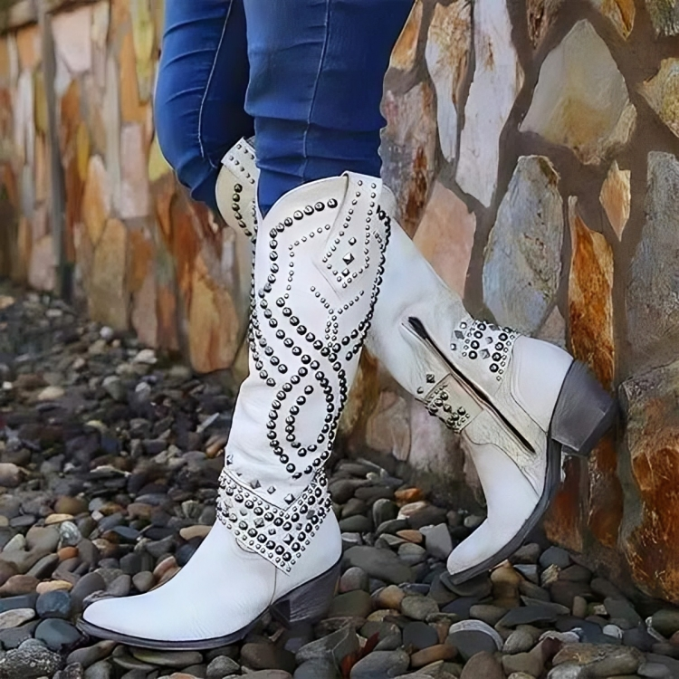 Rufa™ | Stivali Western con Borchie