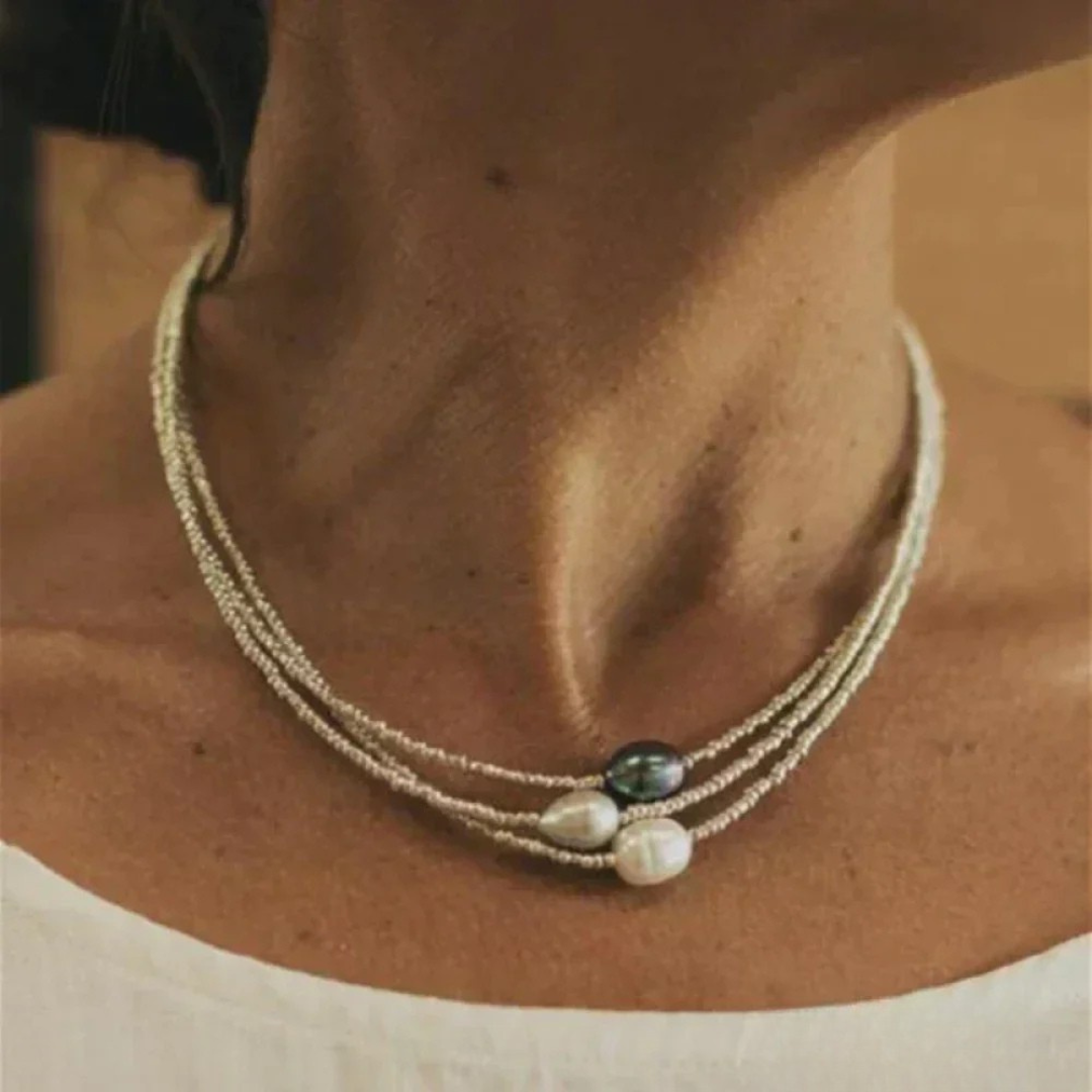 Collana di perle Eleganza Eterna