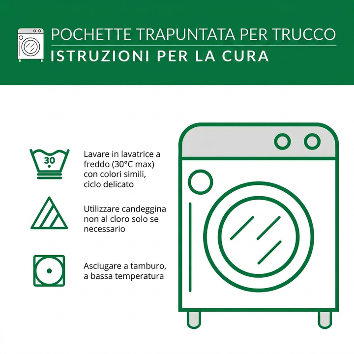 Borsa per Trucco Morbida e Trapuntata NCU0PT9342