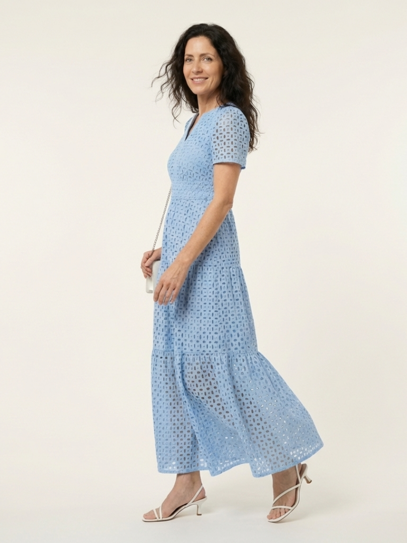 Brielle | Abito Midi con Scollo a V