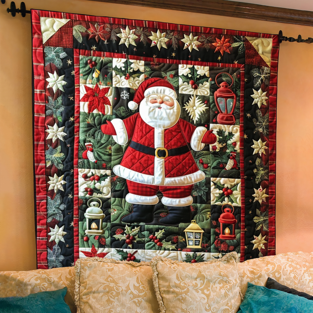 Coperta Trapuntata di Babbo Natale NCU0NT079