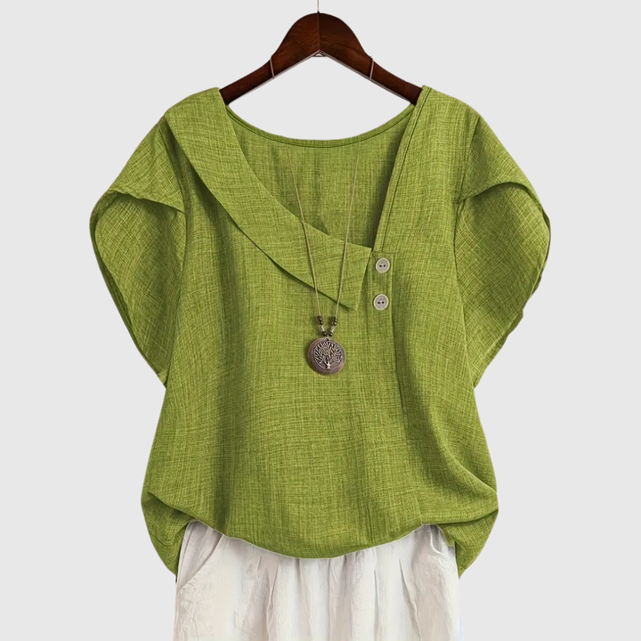 Marcelline - blusa con scollo asimmetrico, immagine 6