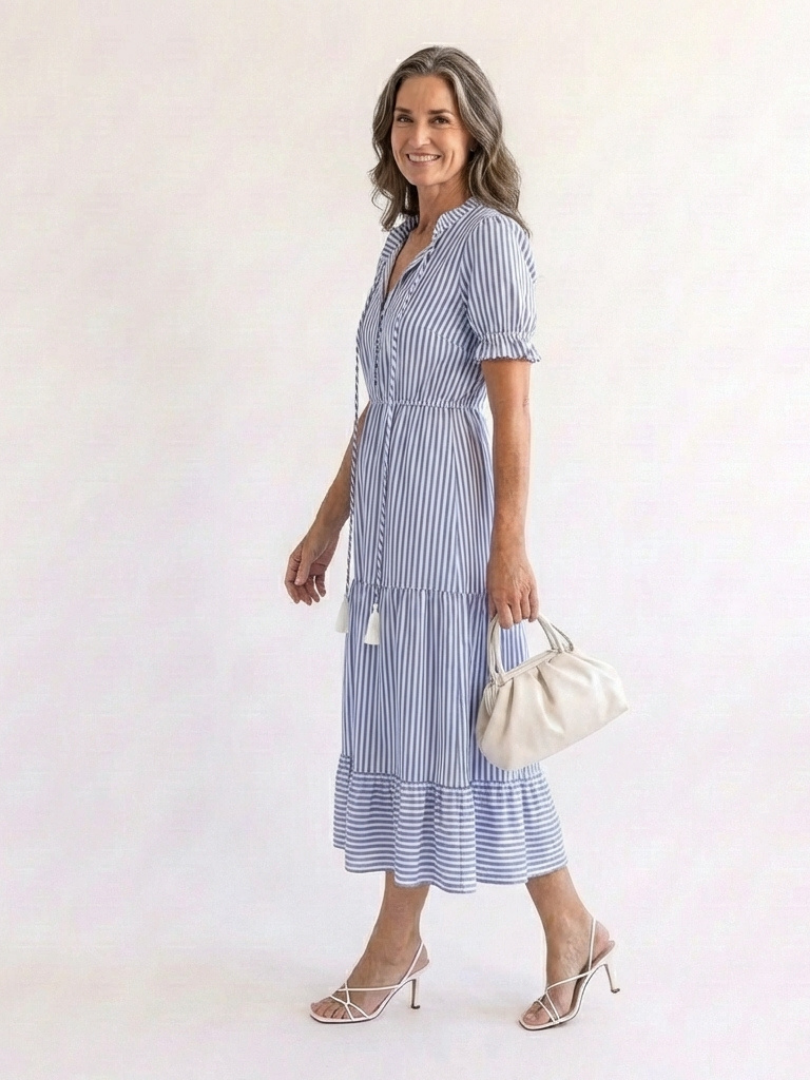 Dakota | Abito Midi a Righe