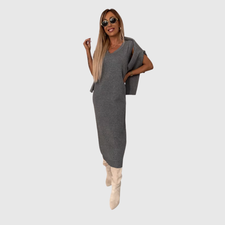 Anwen | Completo in maglia a due pezzi