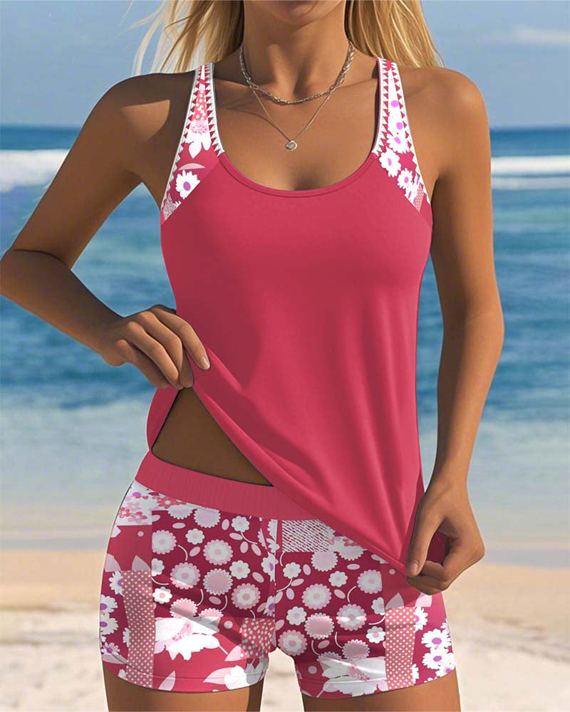 Sarah | Costume da Bagno Due Pezzi con Short