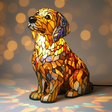 Statua di Lily il Golden Retriever Spirituale