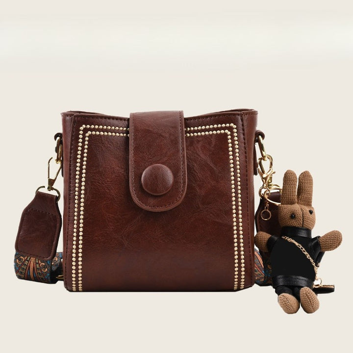 ETHEL | BORSA A SPALLA VINTAGE CON TRACOLLA REGOLABILE