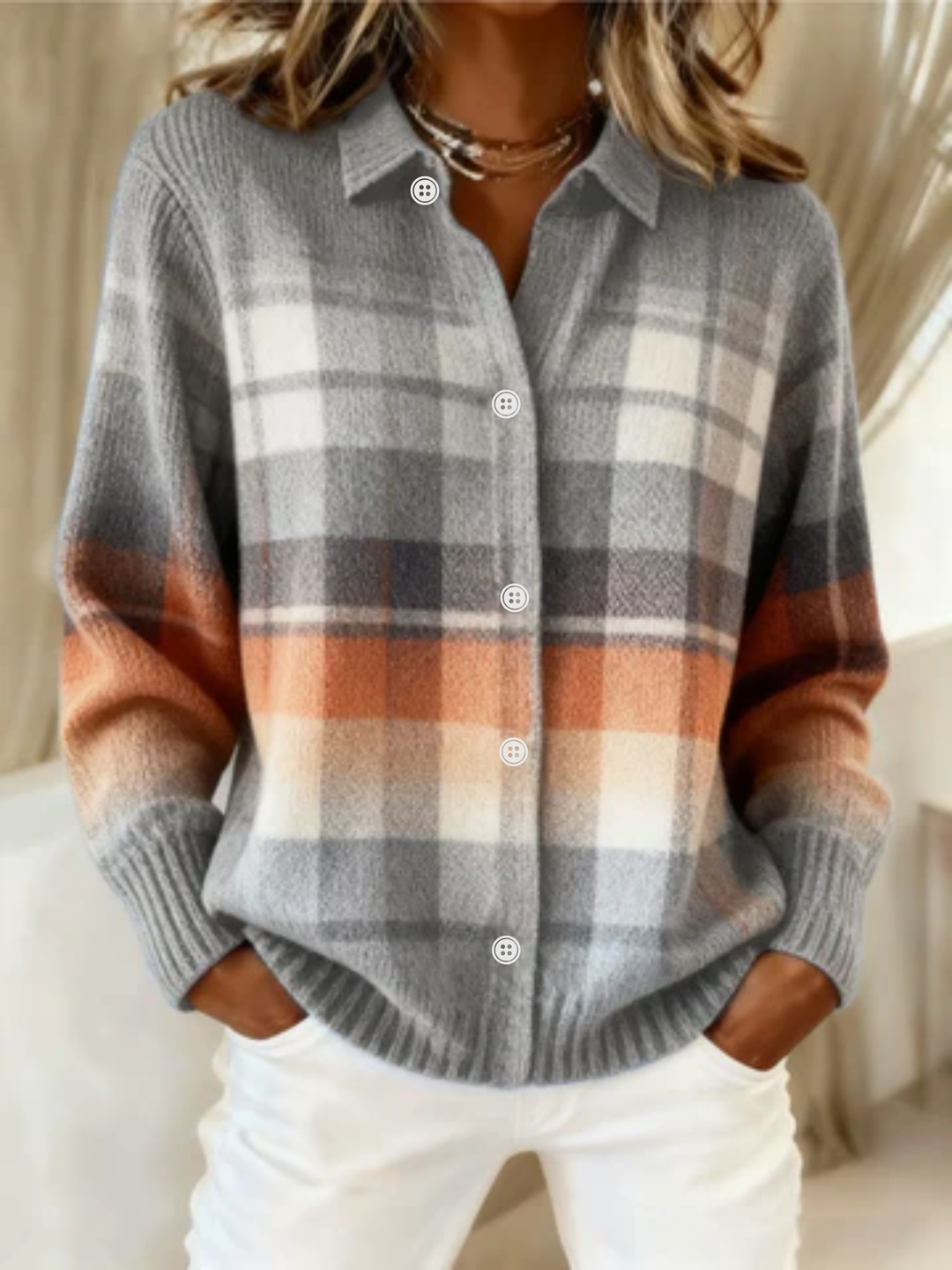 Elira - blusa a righe con cappuccio da donna