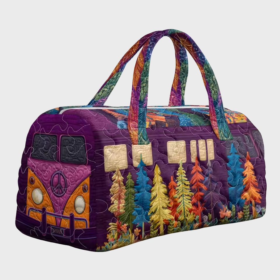 Borsa da viaggio morbida fatta a mano - Armonia
