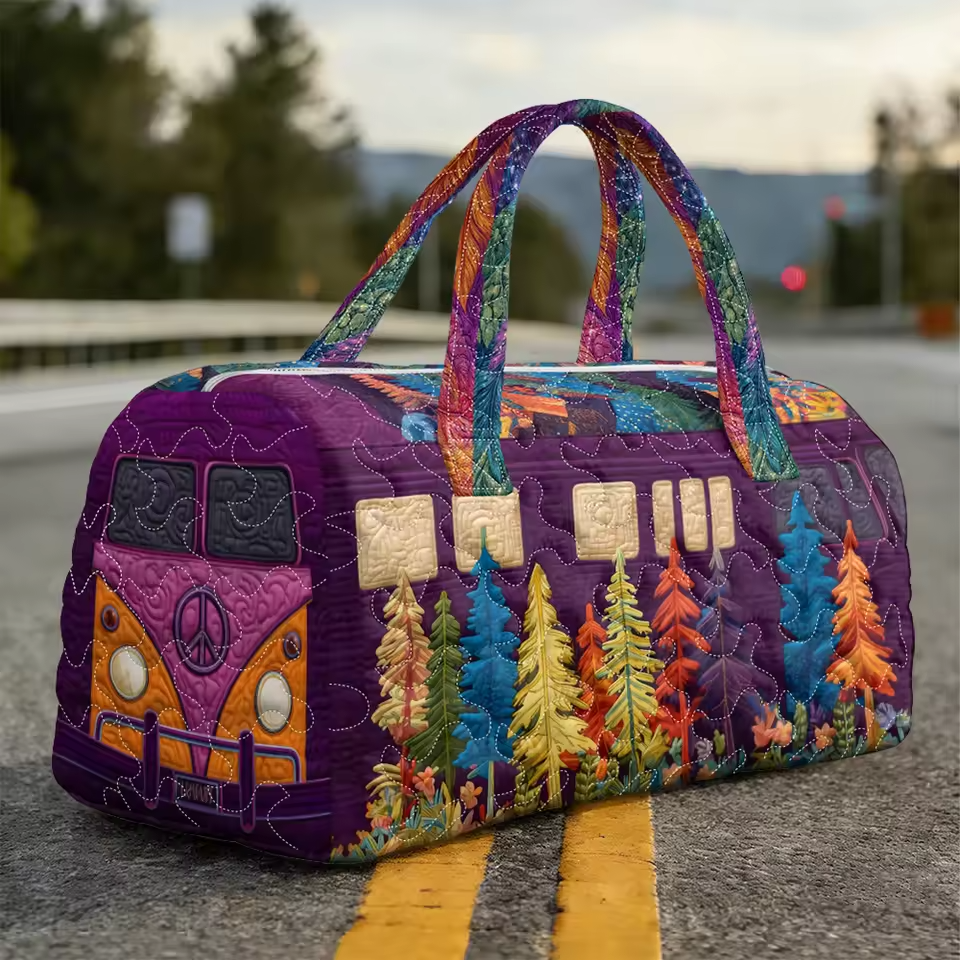 Borsa da viaggio morbida fatta a mano - Armonia
