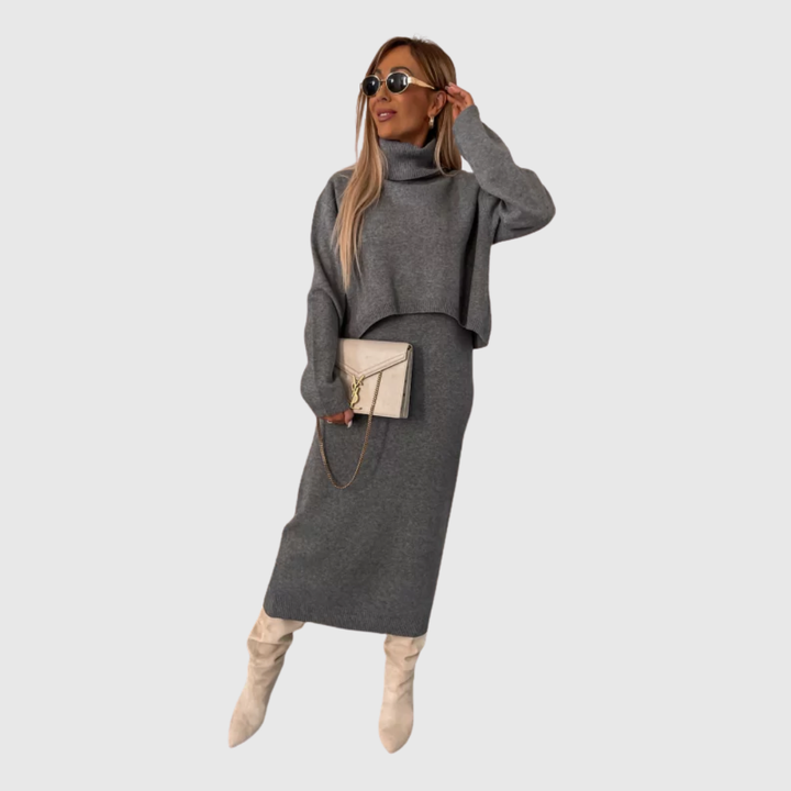 Anwen | Completo in maglia a due pezzi