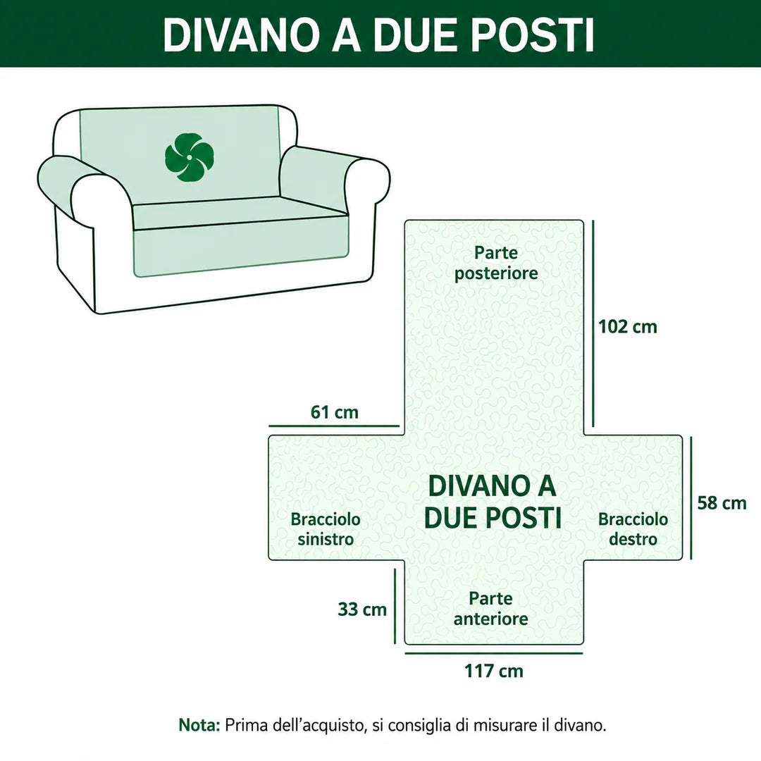 Copertura per Divano Trapuntata Patchwork Pup NCU0XD1289