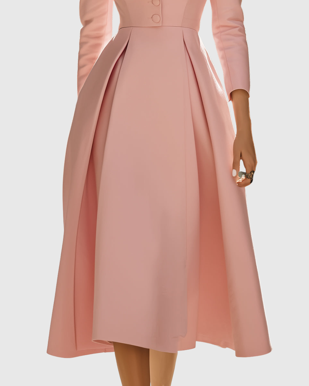 CERYTH | ABITO MIDI BLAZER PLISSETTATO