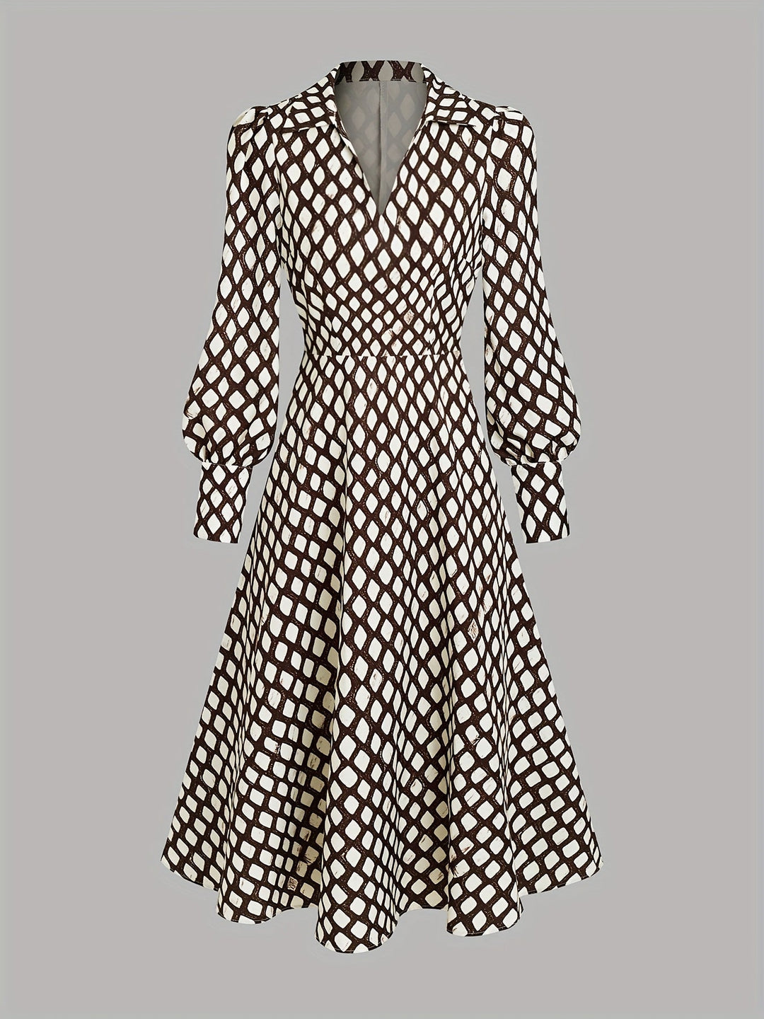 LIZZY | ABITO VINTAGE A ROMBI