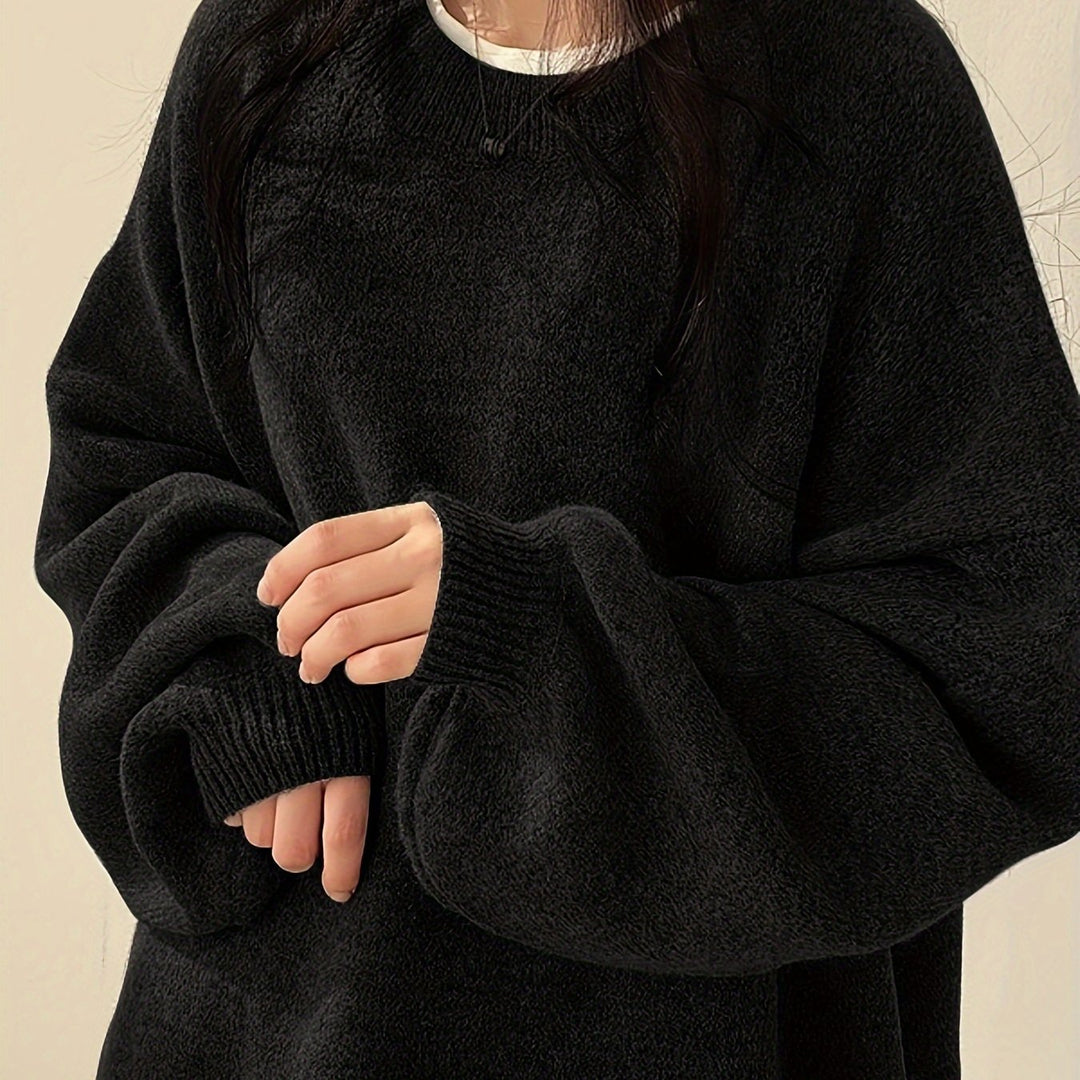 EVERLIGHT | MAGLIONE CASUAL CON SPACCHI LATERALI