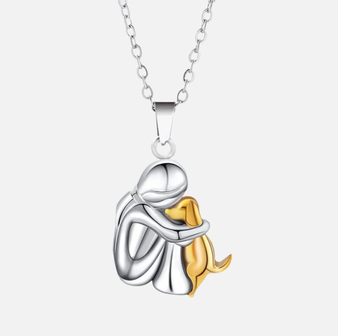 Marinette - collana con pendente a cane