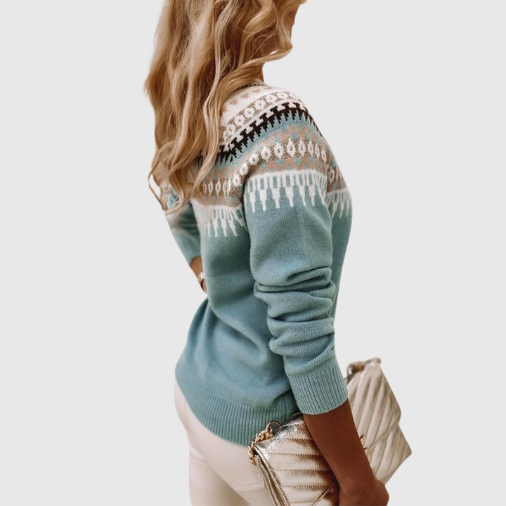 CELESTE | MAGLIONE IN MAGLIA
