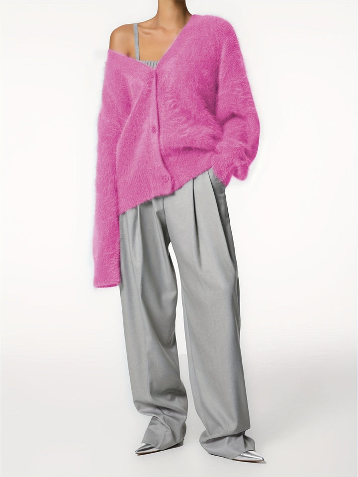SERIAVI | CARDIGAN CON COLLO A V