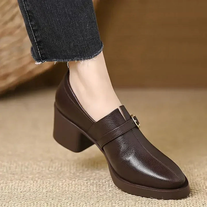 Celine | Décolleté con tacco a blocco