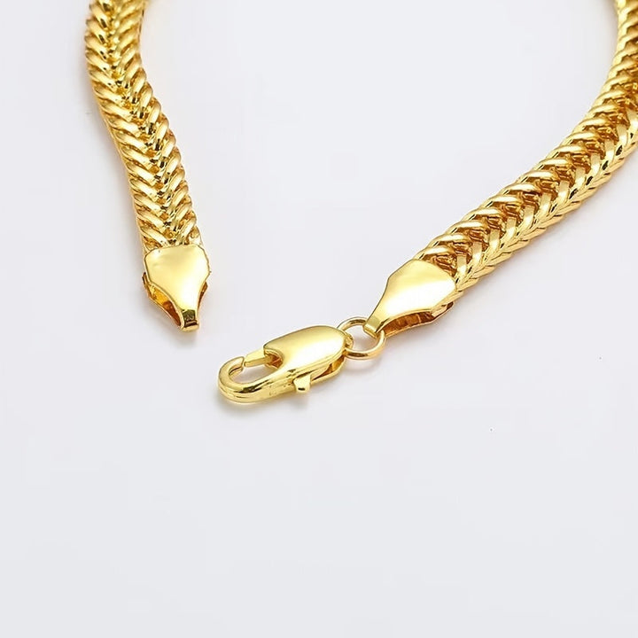 Set collana e bracciale a coda di volpe