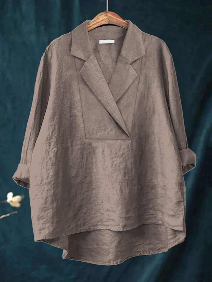 CALYSSA | BLUSA ELEGANTE DAL TAGLIO ASIMMETRICO